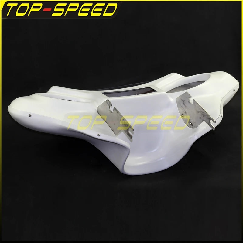 For Harley Touring Road King 1994-2013 Batwing Fairing & Wind Shield & Mount Bracket 6x9 Speaker Headlight Fairing FLHR FLHRI