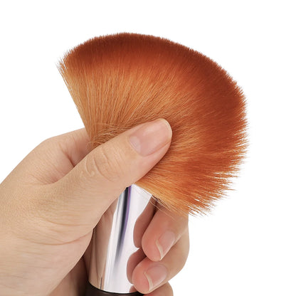 Professional Barber Duster Neck Face Brushes Hair Clean Soft Black Hairbrush Salon Cutting Hairdressing Styling Make Tools