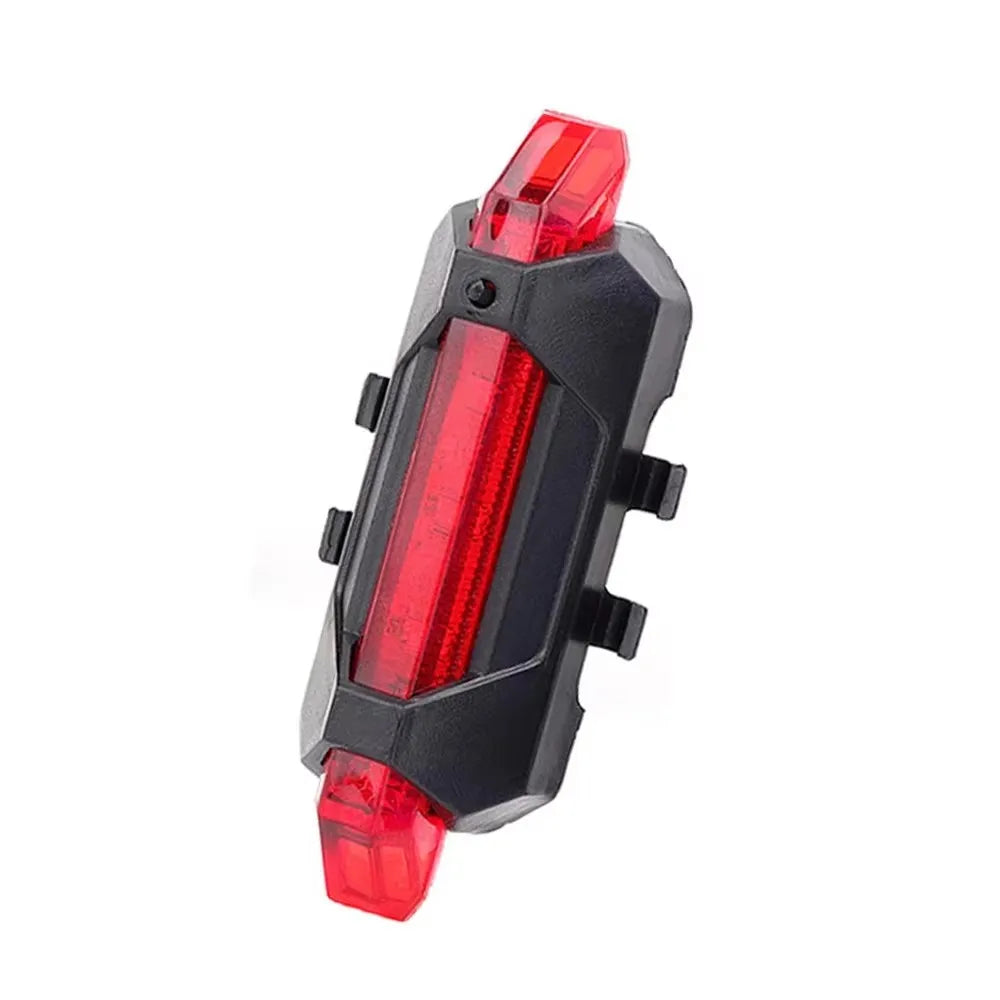 USB Rechargeable Bicycle Lights Bike Safety Warning Lamp Outdoor Waterproof Cycling Flashlight For Mountain And Road Bikes