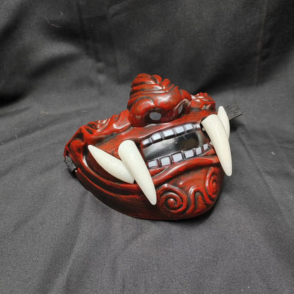 Halloween Japanse Samurai Oni Demon Masker Plastic Maskers Party Kostuum Rekwisieten Demon Samurai Cosplay Horror Prajna