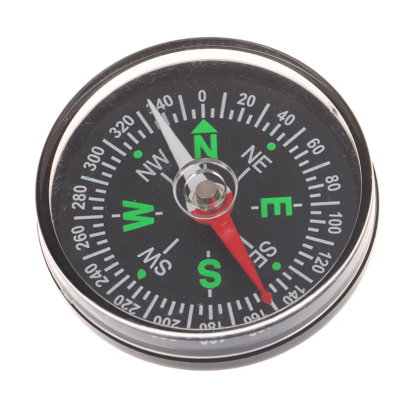 35/40MM Handheld Compass ABS Camping Pocket Compass Portable  Climbing Riding Children Gift Outdoor Survival Gear B.H