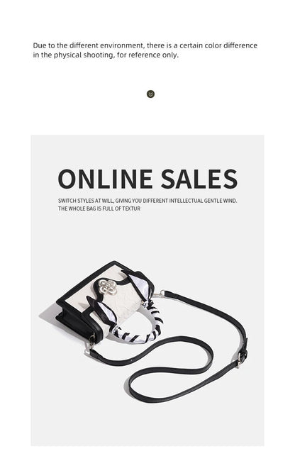 Retro Square Mini Bag Unique Design Multi-Match Crossbody Bag For Women Casual Tote Handbag For Commuting