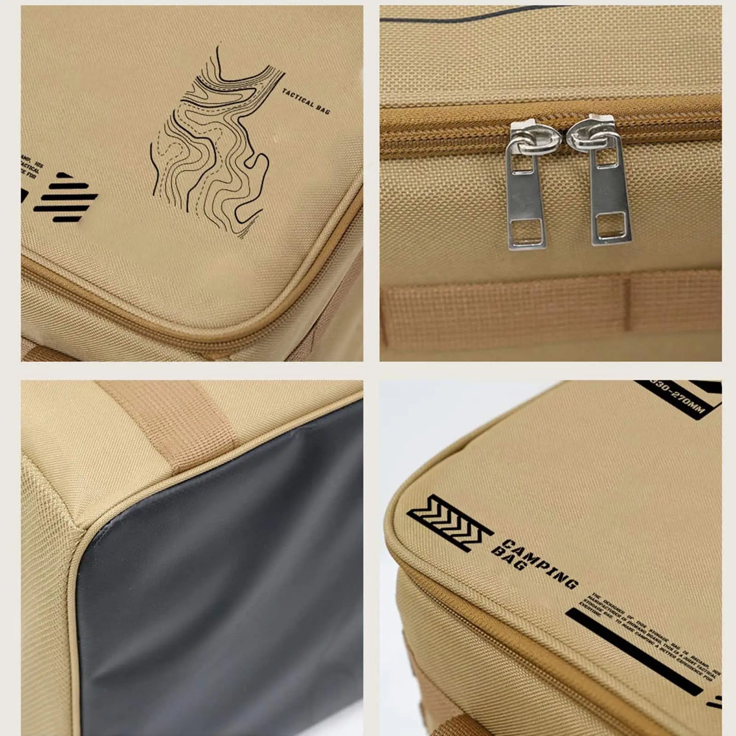 Camping Organizer Bag Utility Tote Bag Camping Organizer 30L Utility Duffel Foldable Container with Handle for Moving Dorm