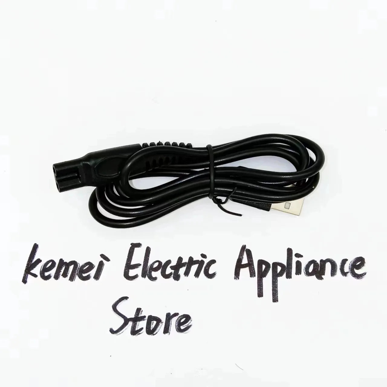 For KEMEI KM-2026 KM-2027 KM-2028 Shaver Electric Razor Original USB Charger Charging Cable Power Cord Accessories