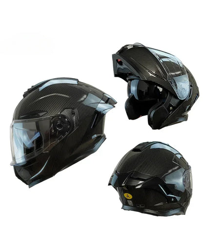 Flip up Motorcycle Helmet Full face Dual lens off-road Racing helmet Men Cascos para moto Motorbike Helmet DOT Approved For BMW