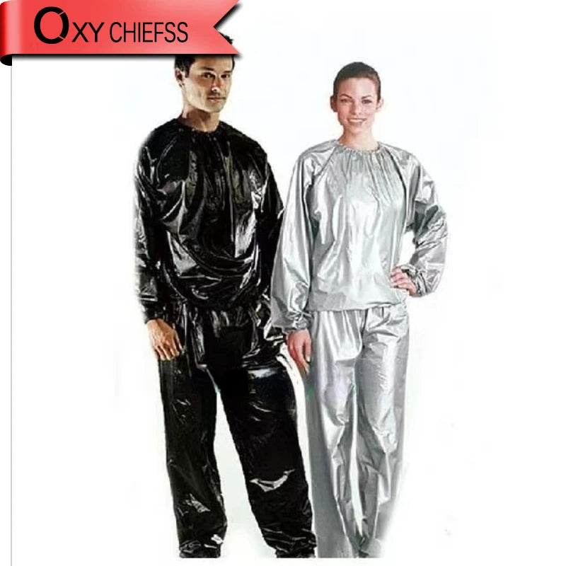 Heavy Duty Weight Loss Sweat Sauna Suit, Exercise Gym, Anti-Rip, Body Building, Fitness Clothes, Keep Slimming, Workout