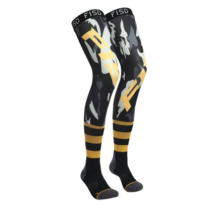 Motorcycle compression knee brace, enduro sock, motocross knee socks, ATV MX knee protection, motorcycle sports sock, 202