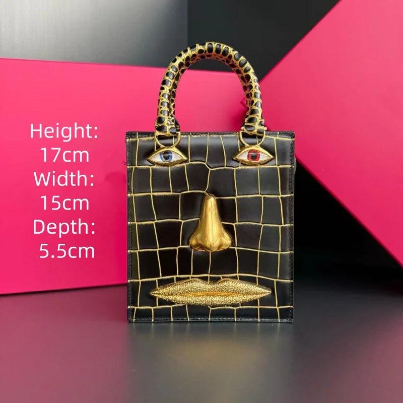 New Heavy industry premium enamel Heavy Industry Devil's Eye bracelet bag