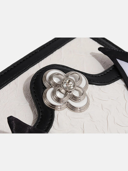 Retro Square Mini Bag Unique Design Multi-Match Crossbody Bag For Women Casual Tote Handbag For Commuting