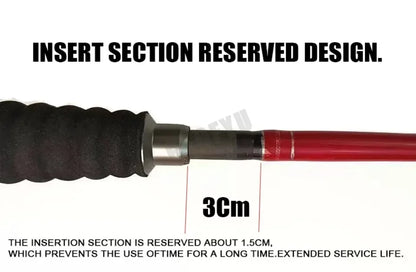 1.6M Saltwater Offshore 100-300g Casting/Spinning Carbon Fiber Boat Fishing Rod Portable Travel Fishing Rod EVA Handle Surf Rod