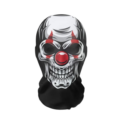 Skeleton Full Face Fashion Headwear Mask Motorcycle Perspective Net Balaclava Bike Outdoor Wearing Halloween, Christmas Mask