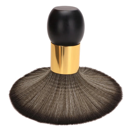 Professional Barber Duster Neck Face Brushes Hair Clean Soft Black Hairbrush Salon Cutting Hairdressing Styling Make Tools
