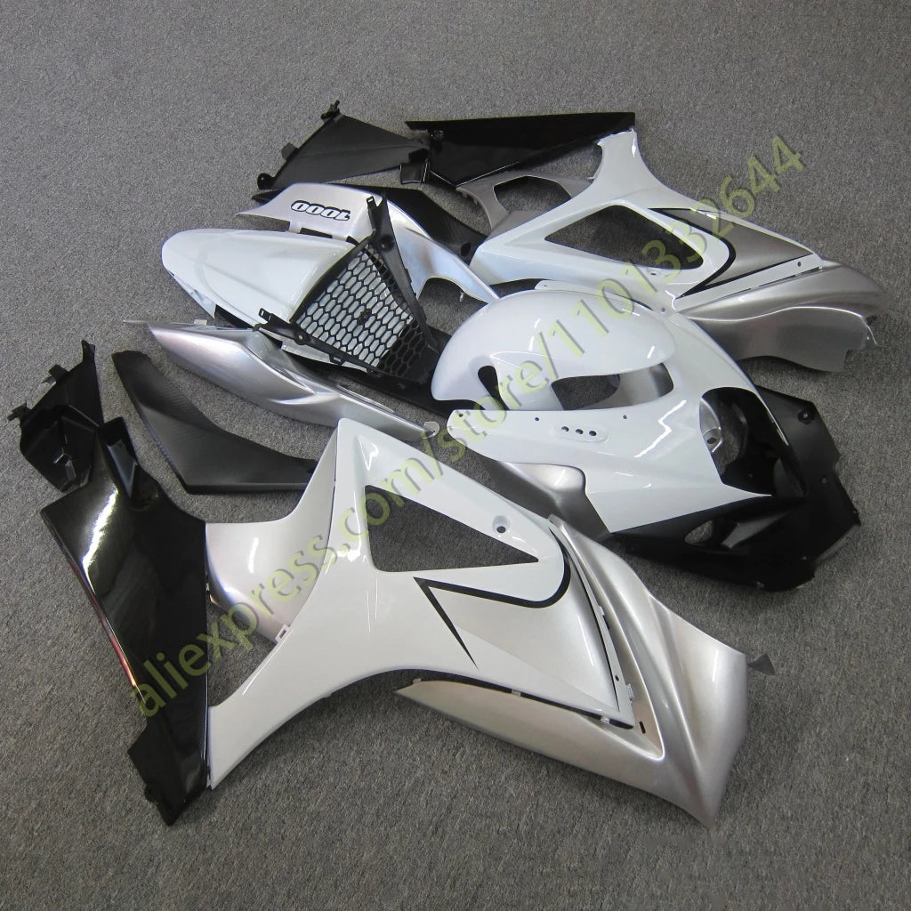 GSXR 1000 2007 2008 Motorcycle Fairings for GSXR1000 07 08 Glassy Matte Black Injection Kit Body Work Fairing Set Fit
