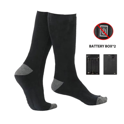Heating Socks With Battery Box Rechargeable Anti-Cold Comfort Men Women Thermal Heated Outdoor Camping Ski Sports Winter