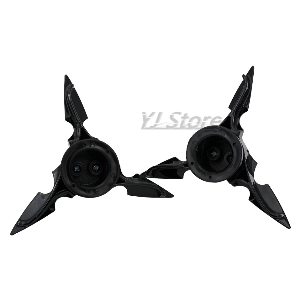 Fit For Harley Sportster Dyna Softail V-Rod Custom Motorcycle Skull Spun Blade Axle Caps Cover Front Axle Nut Covers