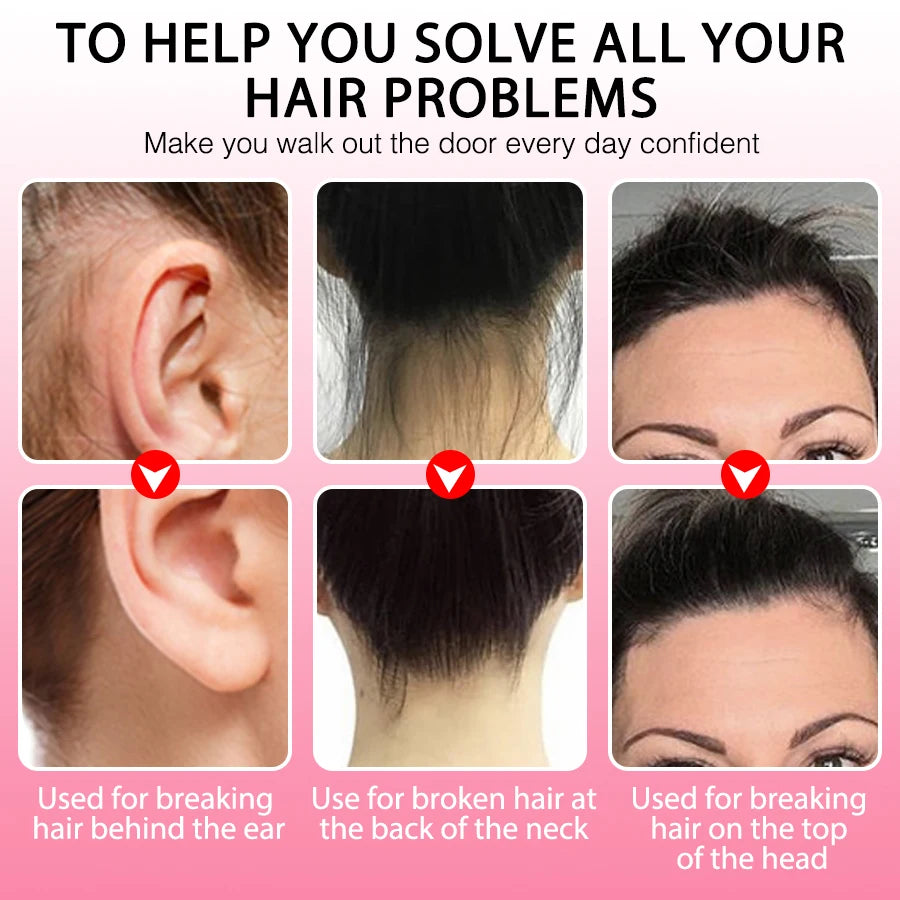 Wig Care Solution Spray for Synthetic Hair with Wig Shampoo Smooth Conditioner Wax Stick Lace Wig Adhesive Remover Styling Tools