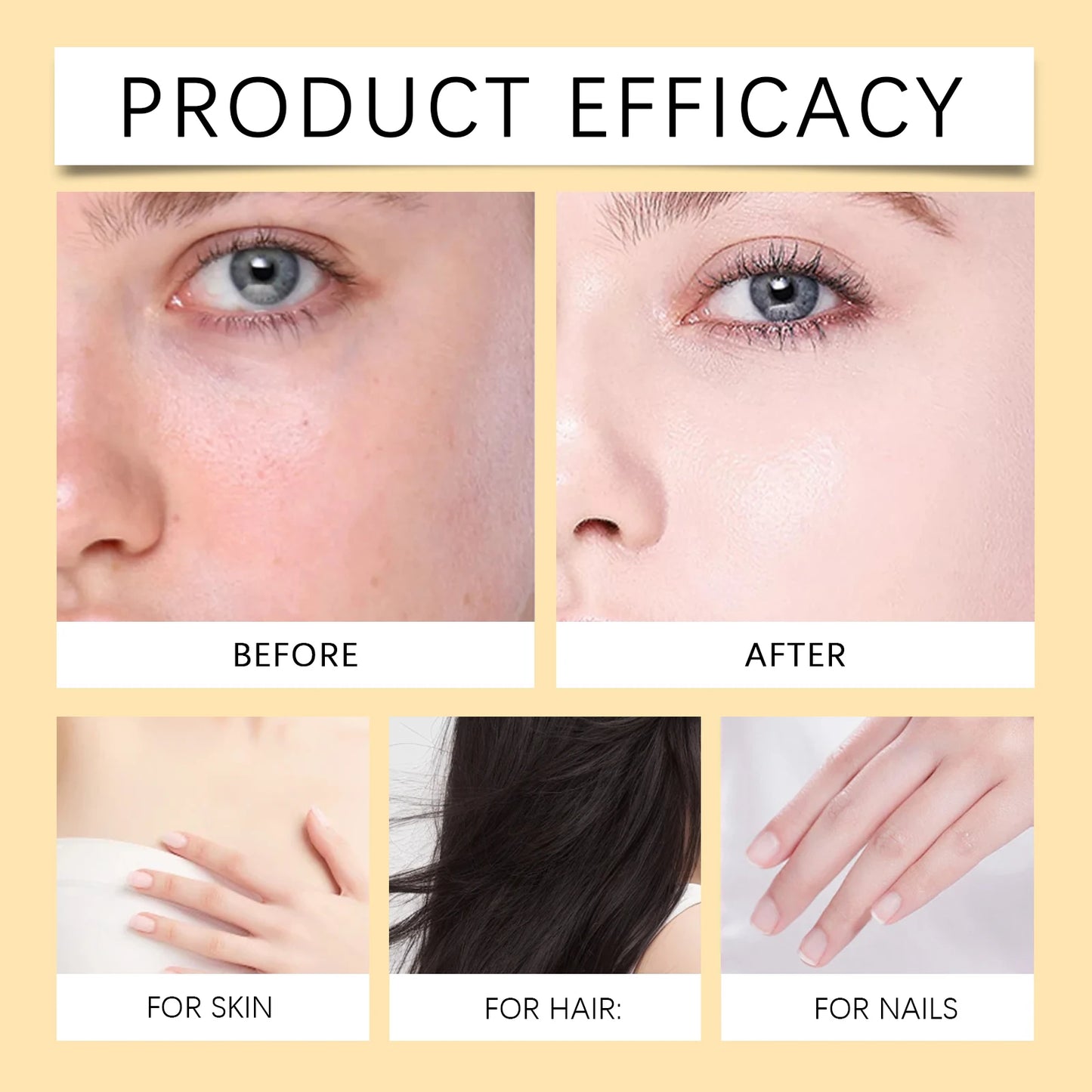 Multi-Purpose Care Oil, Hydrating Body & Hair Treatment, Nourishing Non-Greasy Formula