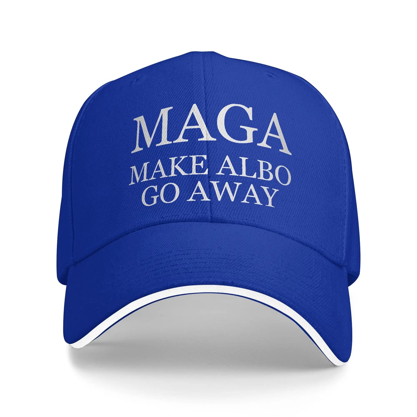 MAGA Make Albo Go Away Sandwich Baseball Caps Casual Polyester Australia Saying Snapback Hat Unisex Outdoor Gift Hats
