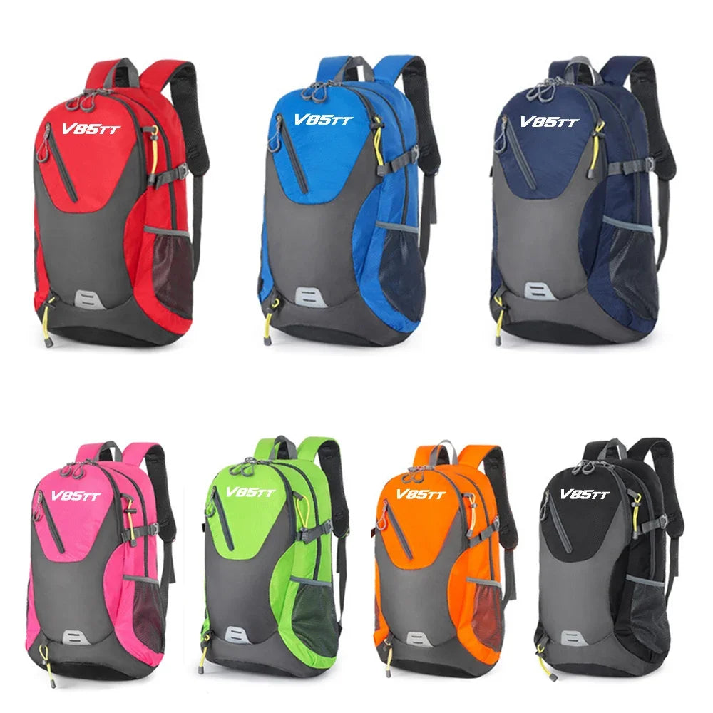 For MOTO GUZZI V85TT Men's and Women's Large Capacity Travel Backpack Motorcycle Accessories Outdoor Sports Mountaineering Bag
