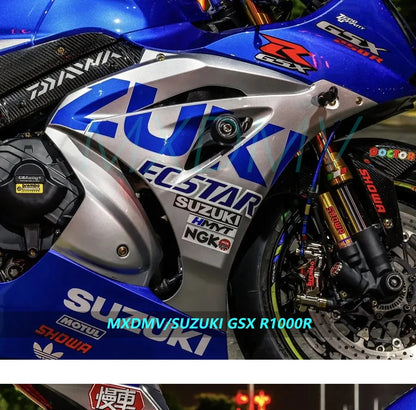 For Suzuki GSX-R1000R L7 2017-2022 2023 2024 Motorcycle 3K Dry Carbon FiberFender Fuel Tank Guard Side Panel Full Fairing Kits