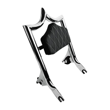 Motorcycle Detachable Rear Passenger Backrest Sissy Bar For Harley Touring CVO FLHR Road Street Electra Glide Road King2009-2025