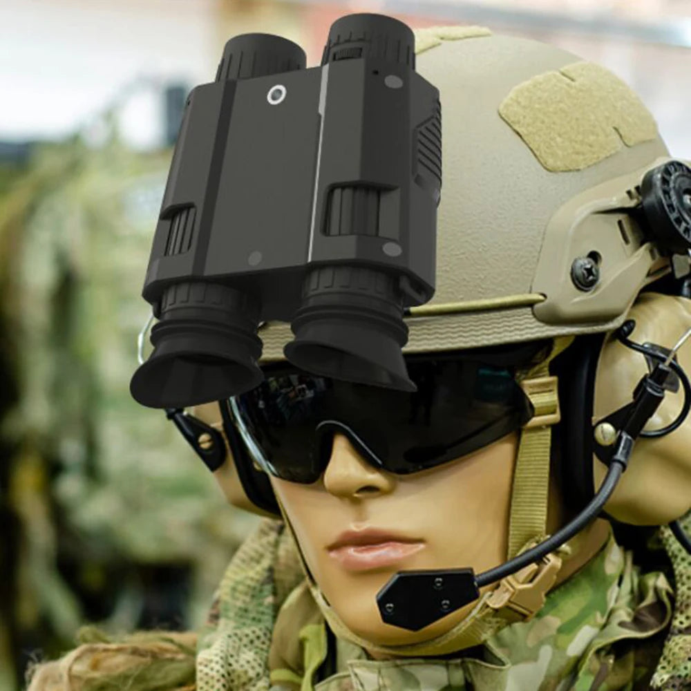NV8000 Best 800M 4x 1080P Infrared Thermal Monocular Binoculars Hunting Night Vision Goggles Dual Screen Night Vision Dual Tube