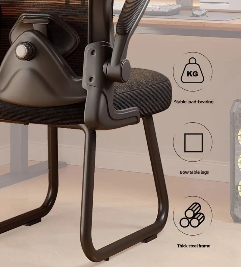 Office Chair Mesh High Back Desk Computer Chairs Dormitory Study Ergonomic Gaming Seats Home Furniture Thickened Seat Cushion