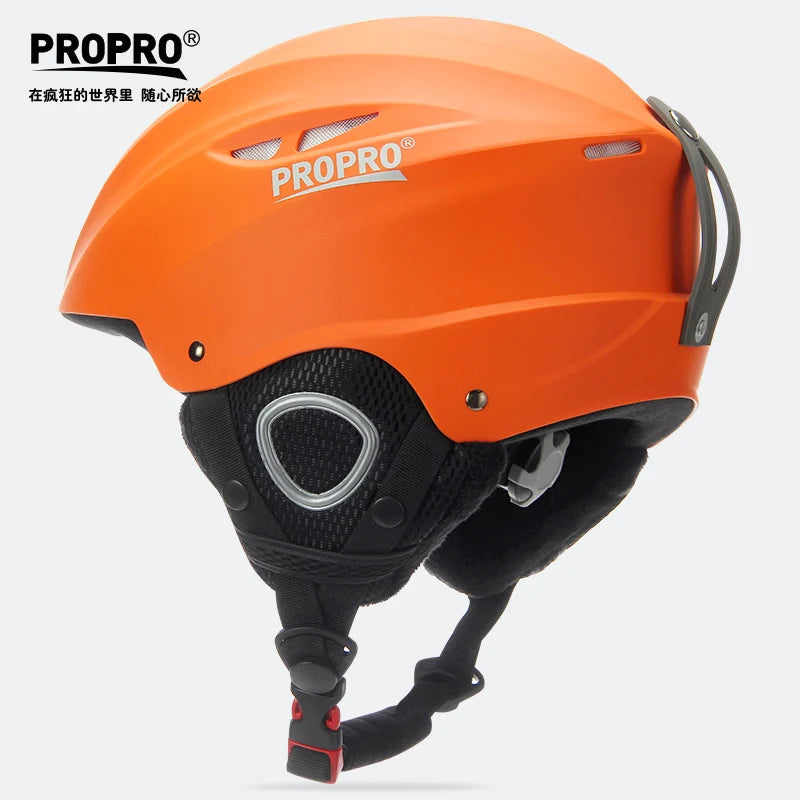 PROPRO Light Ski Helmet With Safety professional Ski Snowboard   motorcycle Integrally-Molded Skiing Snow Husband Men Women