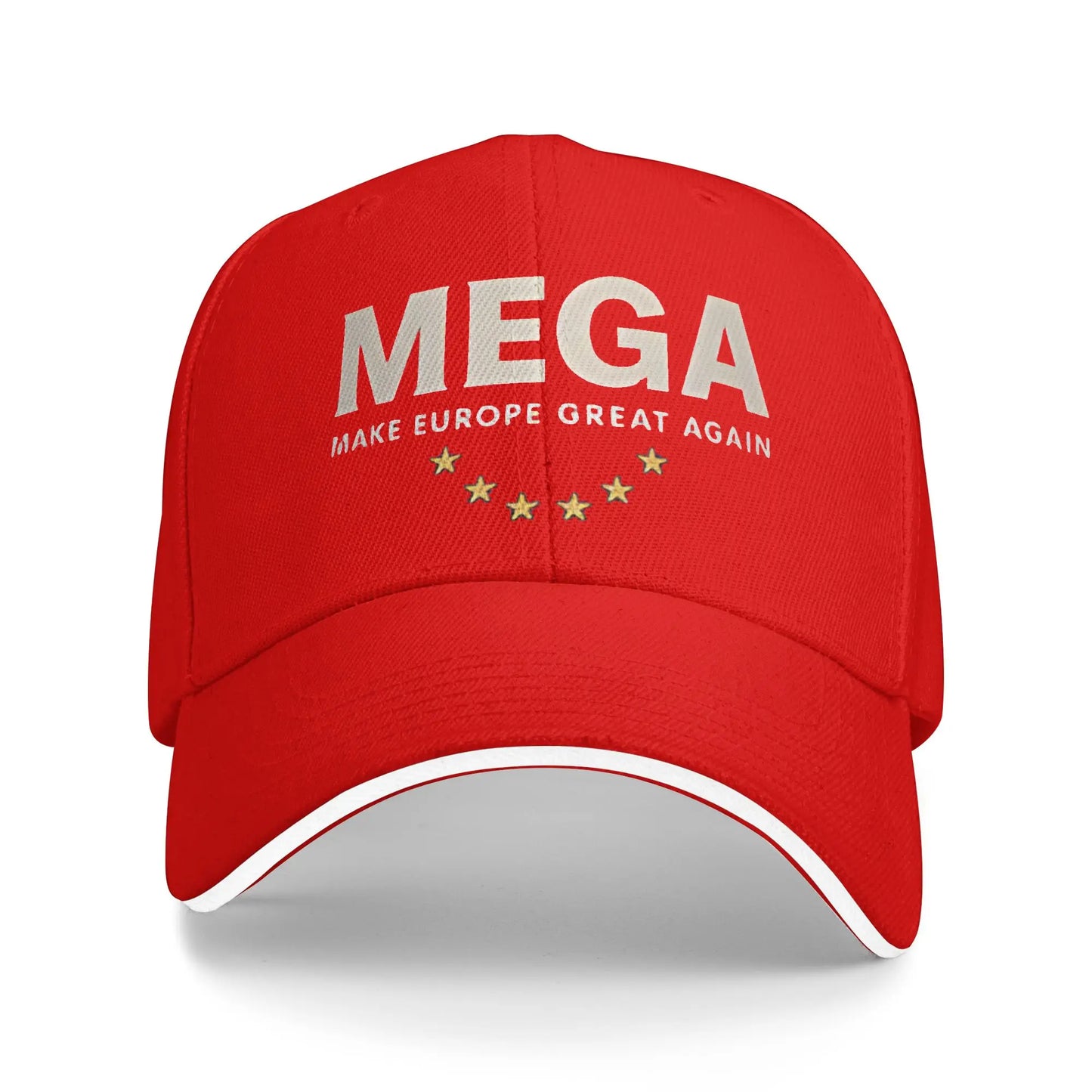 MEGA Make Europe Great Again  Baseball Cap Classic Unisex Men Trucker Hat Dropshipping Custom Logo Hiking Fishing Baseball Caps