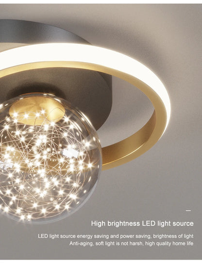 2023 New Aisle Ceiling Lamp Home Decor Living Room Dining Table Bedroom Closet Cloakroom Corridor Modern Small Ceiling Light led