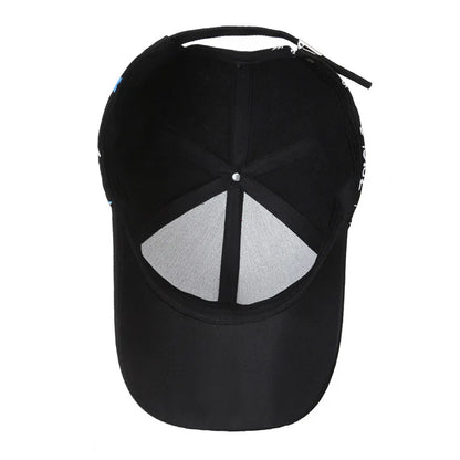 Fashion Hip Hop Baseball Cap personality Finger Embroidery Trucker Caps Cotton Snapback hat Outdoor Sun Hats sports leisure Cap