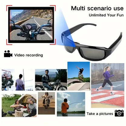 Portable 1080P HD Mini Glasses With Camera Video Recorder Wearable glasses Camera Outdoor Sports DV DVR Surveillance Camcorder