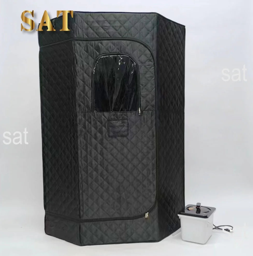 For Steam Room Beneficial Skin 4.0L Machine Slimming Bath SPA Health Simple Joint Steel Frame Portable Sauna Household