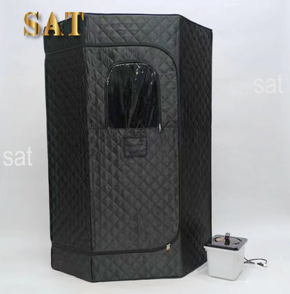 For Steam Room Beneficial Skin 4.0L Machine Slimming Bath SPA Health Simple Joint Steel Frame Portable Sauna Household