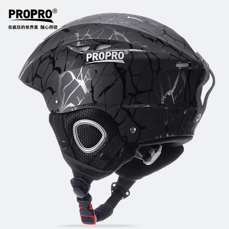 PROPRO Light Ski Helmet With Safety professional Ski Snowboard   motorcycle Integrally-Molded Skiing Snow Husband Men Women