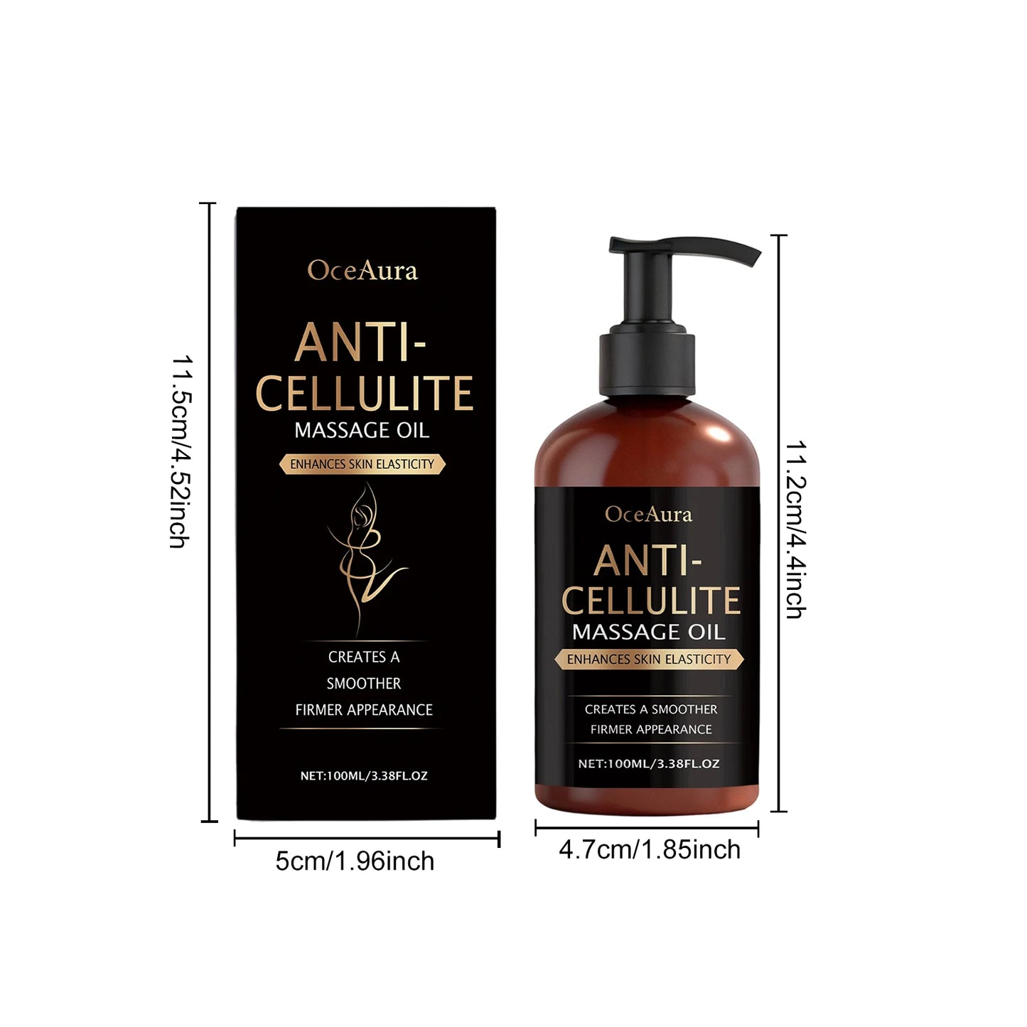 Slimming Massage Oil Fat Burning Tightening Belly Remove Cellulite Relieve Rough Dry Skin Smooth Nourish Body Relaxing SPA Oil