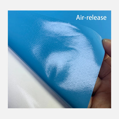 Motorcycle Modification Stickers Sky Blue Matte Vinyl Film Waterproof and Scratch-proof Creative Self-adhesive Auto Accessories