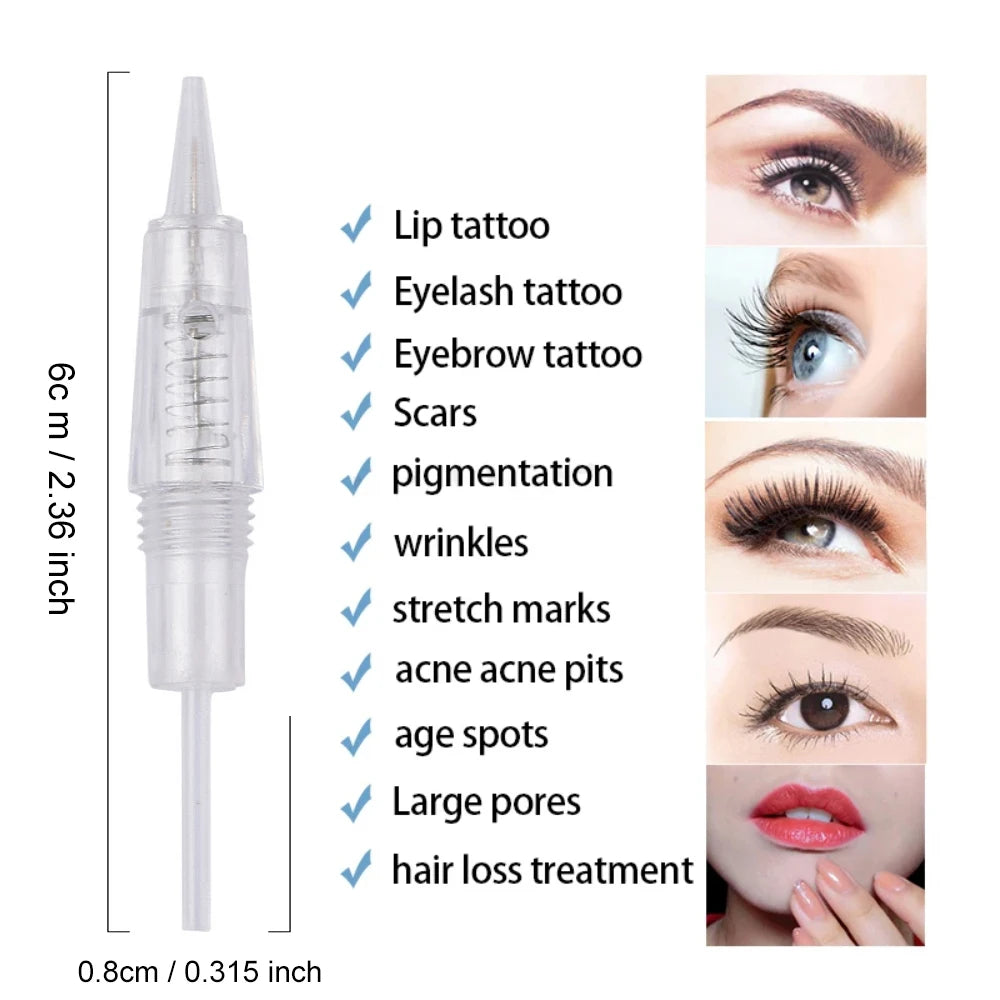 Wireless PMU Machine Kit or Disposable Sterilized Tattoo Needles for Permanent Eyebrow Lip Eyeliner Makeup Tattoo Pen Machine