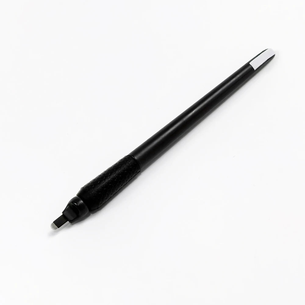 10pcs/Box Disposable Microblading Pen 0.15/0.18mm 18U Microblade Permanent Makeup Eyebrow Tattoo Pen