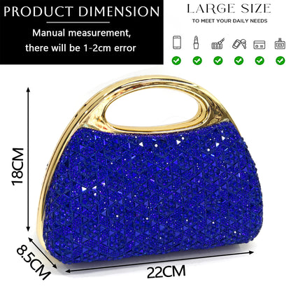 Venus Chan 2026 Women’s Italian Gold High Heels with Rhinestone Detail & Matching Bag Set - Stylish Pointed Toe Design