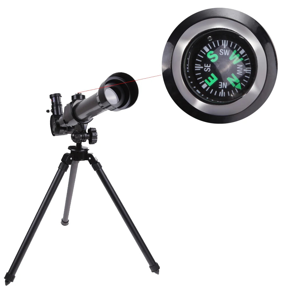  HD High Magnification Professional Astronomical Telescope Children Students Science Experiment Binoculars Stargazing Monocular