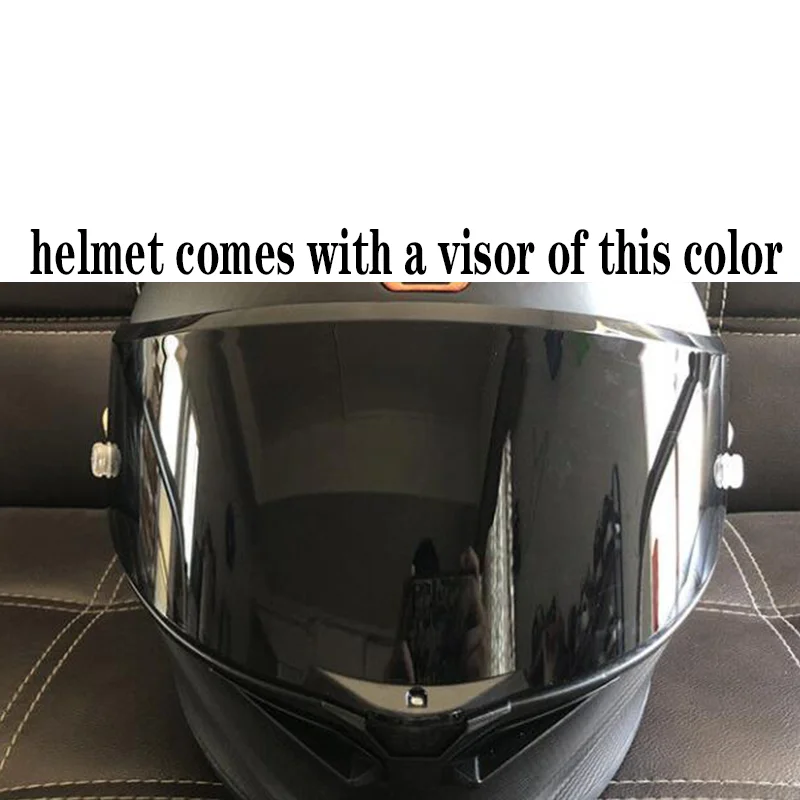 Carbon Fiber Helmet Male All-season Full Face Helmet Motorcycle Racing Car Running Helmet GLOSSY CARBON