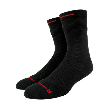 Bullfight 2.0 Men's High-top Sports Towel Basketball Socks Bottom Practical Professional Long-tube Mid-tube Elite Thick Running
