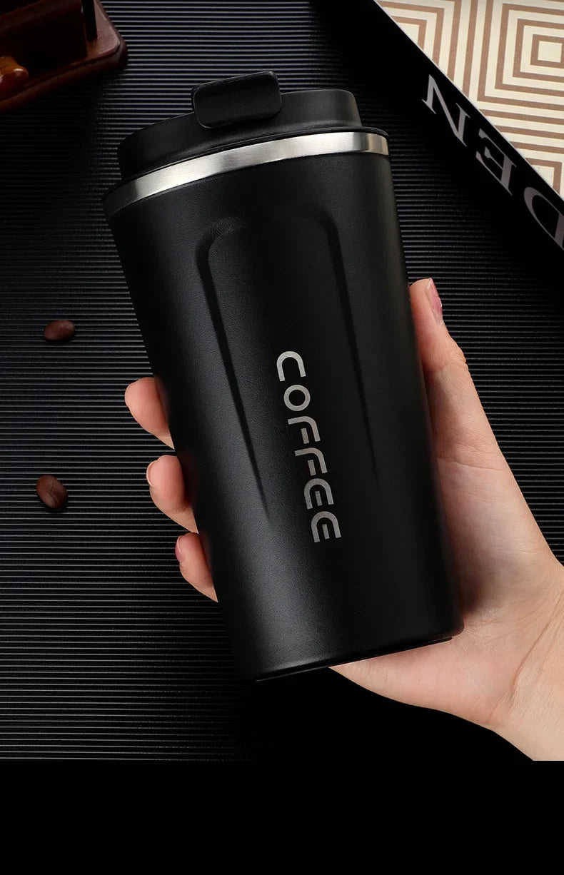 Stainless Steel Coffee Thermos No Smart Temperature Control Display Portable Travel Mug 380ml/510ml
