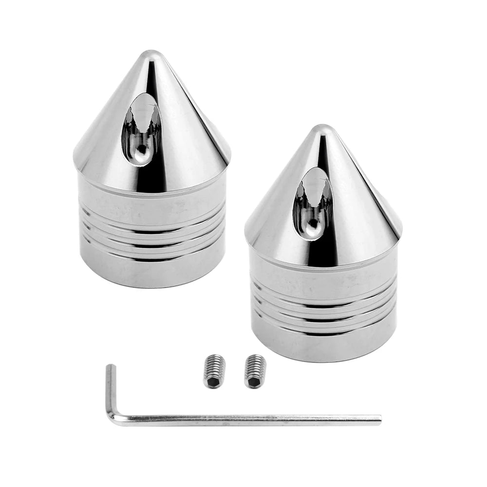 Motorcycle CNC Front Axle Nut Cover Cap Aluminum Black/Chrome For Harley Sportster XL XG Touring Dyna VRSC Softail Street Glide