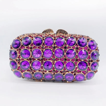 Diamond Dinner Hollow Rhinestone Banquet Clutch Bag Handtassen Dames Bolsos De Fiesta Para Mujer Boda Women's Rhinestone Handbag
