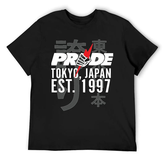 Pride FC Tokyo 1997 T-Shirt vintage anime shirt vintage t shirts sweat men clothes