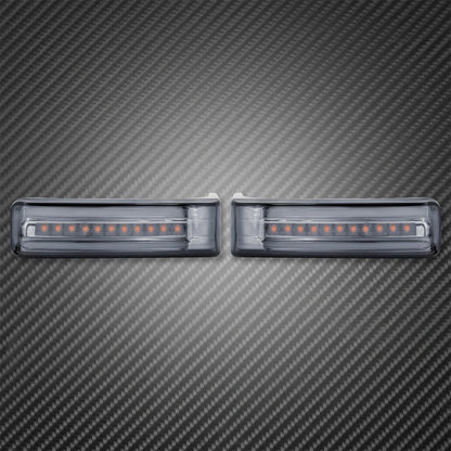 2xMotorcycle LED SaddleBag Turn Lamp Light Run Brake Light For Harley Touring Street Glide Road King FLHR Limited CVO 2014-2022