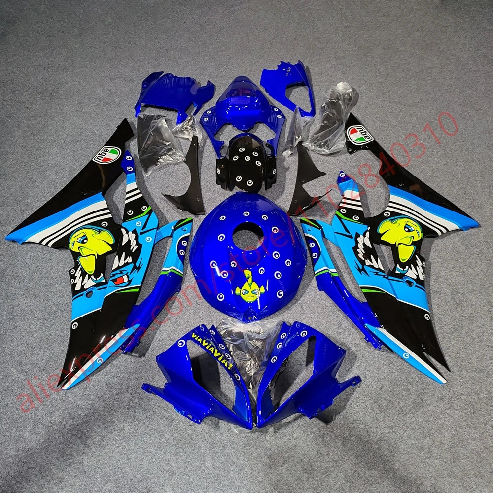YZFR6 2008 2009 2010 2011 2012 2013 2014 2015 2016 Prime Fairing Kit for Yamaha YZF R6 08-16 Injection Molded Fairings