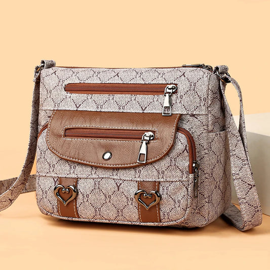 Old Style One Shoulder Wallet, Handbag, Crossbody Bag, High-quality Women's Bag Design, Multi Bag, Women's Cross Shoulder Bag
